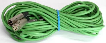 NF / Mikrofon Kabel / Farbe Grün